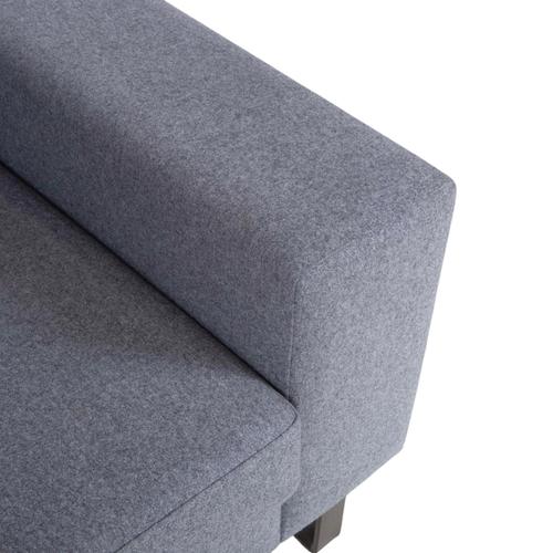 Grey Fabric Indivi Three-Seater Sofa from BoConcept For Sale - Image 4 of 13