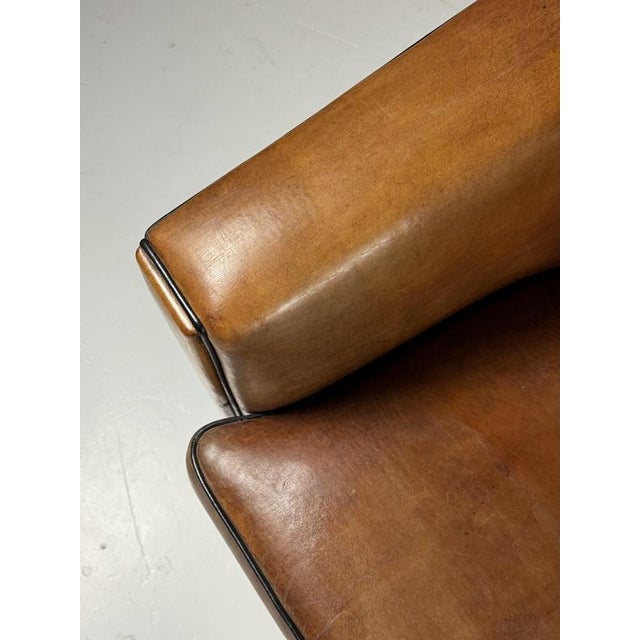 Art Deco Sheepskin 3-Seater Sofa For Sale - Image 11 of 18