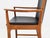 Black High-Back Armchairs in Rosewood and Leather by Kai Lyngfeldt-Larsen, Denmark, 1960s, Set of 2 For Sale - Image 8 of 14
