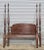 Traditional Late 20th Century Mahogany Queen Size Four Post Carved Rice Bed Made Attributed to Henkel Harris For Sale - Image 3 of 11