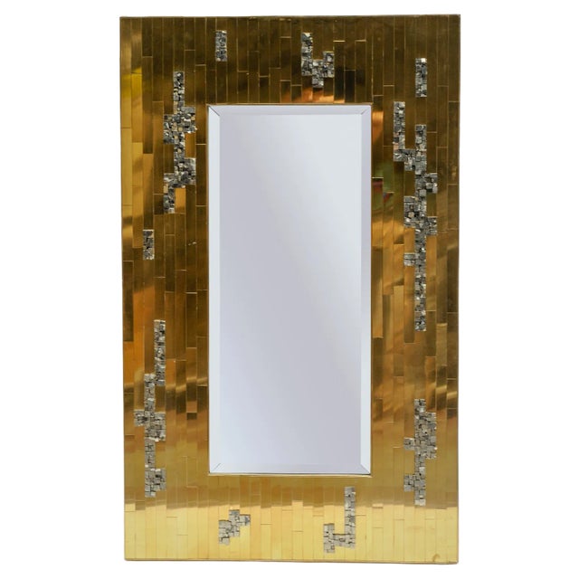 Mirror by Georges Mathias, 1980s For Sale
