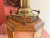 1960s Burl Wood Column Lamp & Shade by Knob Creek For Sale - Image 9 of 18