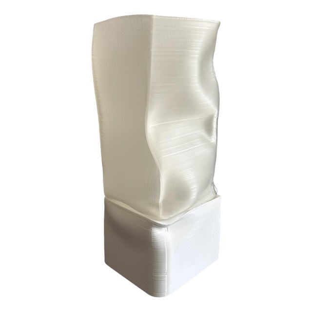 Vintage Thermoformed Plastic Lamp, 1990s For Sale