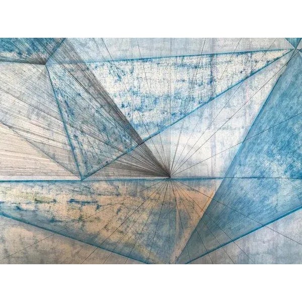 Late 20th Century Contemporary Acrylic Abstract Painting by Mitchell Wright For Sale - Image 5 of 8