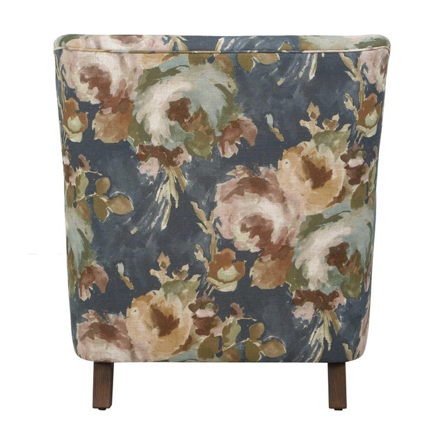 Lainey Floral Upholstered Armchair For Sale - Image 10 of 11