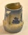 Early 20th Century Dutch Windmill Tulip Motiv Blue Beige Stoneware Pitcher For Sale - Image 14 of 14