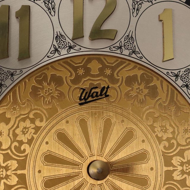 Walt Painted Wood Pendulum Clock, Germany, 1900s For Sale - Image 6 of 14
