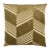 Schumacher x Victor Glemaud Jessie Cut Velvet 20" Pillow In Olive For Sale