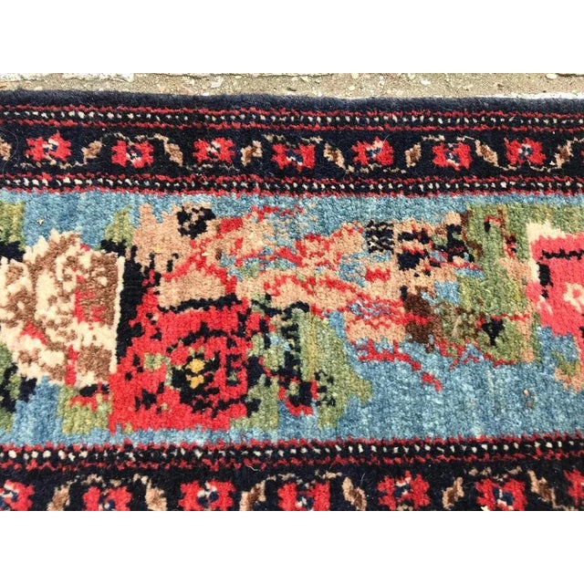 Antique Kurdish Senneh Rug For Sale - Image 9 of 14