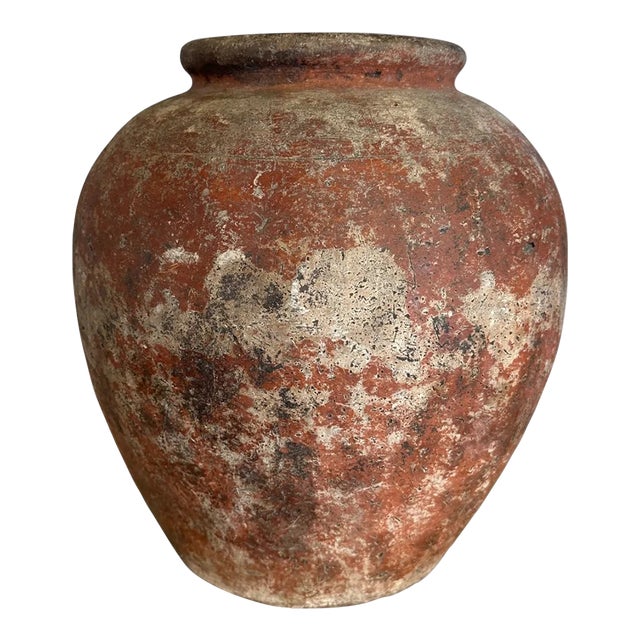 Marisol Vintage Clay Vase For Sale