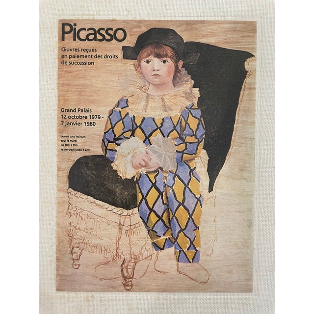 Mid-Century Modern Art Book - Rare Picasso Hardcover From Grand Palais Museum '79 - Artist Monograph Lithograph Prints For Sale - Image 3 of 12