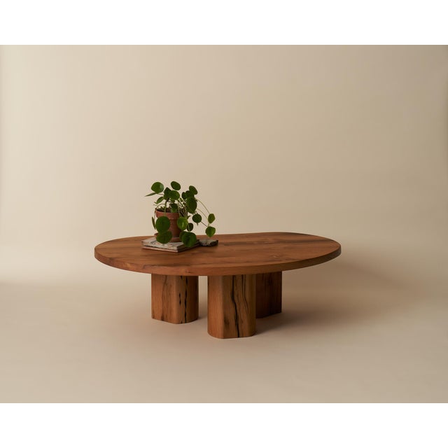 George Nakashima Brian Welch Ancient Oak Low Table For Sale - Image 4 of 6