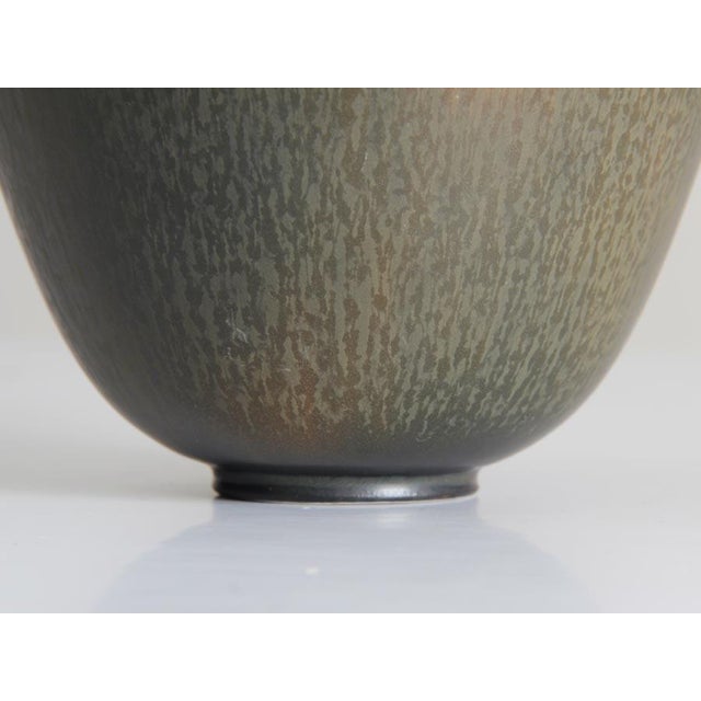 Rörstrand Brown Ochre ARU Bowl by Gunnar Nylund for Rörstrand, 1950s For Sale - Image 4 of 7