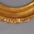 Victorian Oversized 46" Antique Victorian First Finish Gilt Wood Oval Frame C1890 For Sale - Image 3 of 8