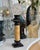 Black Antique 19th C Grand Tour Cornish Marble Serpentine Orb Stand Column For Sale - Image 8 of 8