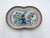 1960s Rare Herend Hungary Hand-Painted Porcelain Footed Vine Dish - Orange Pheasant & Floral For Sale - Image 5 of 12