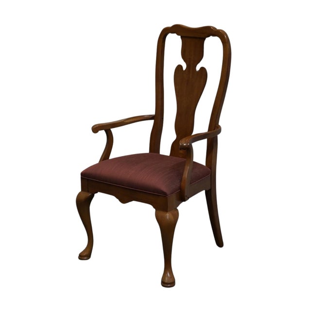 THOMASVILLE FURNITURE Fisher Park Collection Splat Back Dining Arm Chair 21621-811-812 42" High 24" Wide 22.5" Deep Seat:...