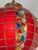 Mid 20th Century Mid 20th Century Turkish Style Red Slag Glass Pendant Light For Sale - Image 5 of 11