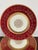 Traditional 1930s Pickard Red & Gold Czech Bohemian Porcelain Dinner Plates - Set of 8 For Sale - Image 3 of 16