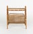 Mid-Century Bamboo, Rattan and Glass Side Table with Magazine Rack, Italy, 1960s For Sale - Image 8 of 18