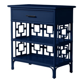 Sobe End Table - Navy Blue For Sale