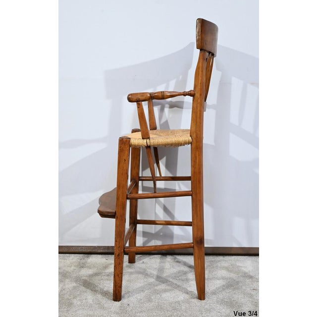 Mid-19th Century Childrens High Chair in Cherrywood For Sale - Image 15 of 18