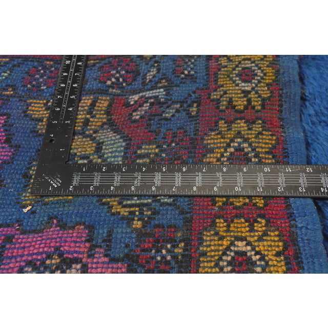 Textile Vintage Beni M'Guild Moroccan Rug, 10'03 X 28'04 For Sale - Image 7 of 10