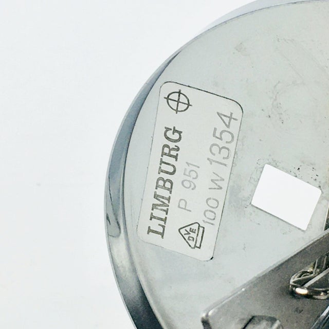 Gold Large Mid-Century Amber Bubble Glass Ceiling Light by Helena Tynell for Limburg, Germany, 1960s For Sale - Image 8 of 10