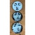 Fornasetti Fornasetti Tema E Variazioni Ceramic Small Plates - Set of Three For Sale - Image 4 of 12
