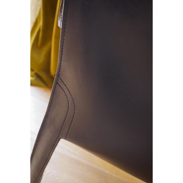 CAB 413 Armchairs by Mario Bellini for Cassina, 1990s, Set of 4 For Sale - Image 12 of 15