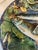 A fine and intricately detailed 19th-century French Palissy ware majolica plate, executed in the naturalistic style of the...