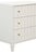 Not Yet Made - Made To Order Matthew Izzo Home Carmack Fluted Matte White Lacquer Three Drawer Side Table For Sale - Image 5 of 7
