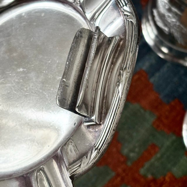Silver 1929 Silver Ashtray Chalfonte-Haddon - Atlantic City For Sale - Image 8 of 9