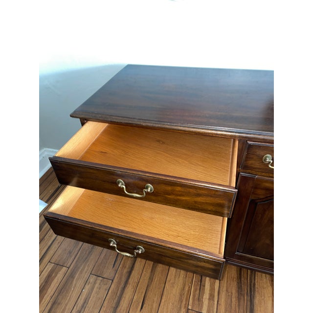 Wood 1960s Mahogany Henkle Harris Dresser For Sale - Image 7 of 9