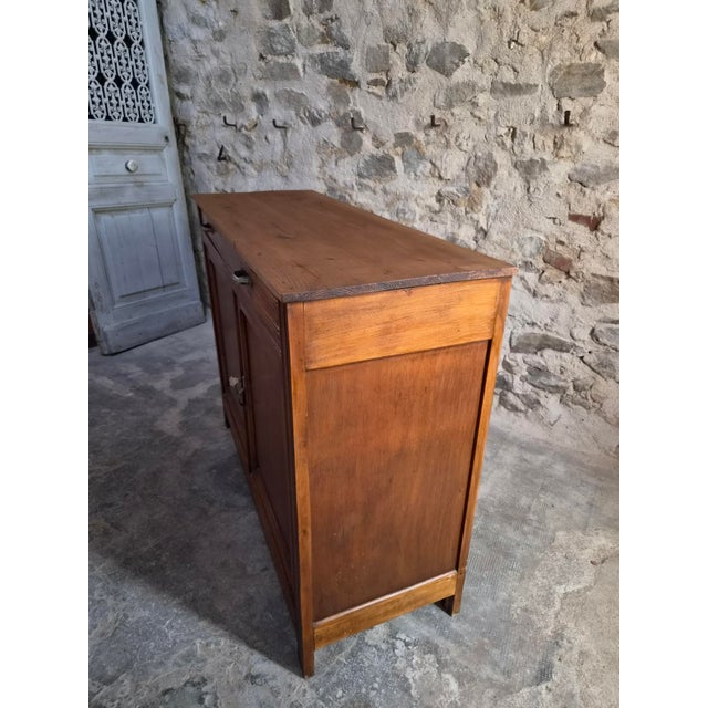 Rustic French Country Sideboard in Wood, 1950 For Sale - Image 16 of 18