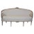 Cream 19th Century Vintage Louis XVI Sofa Bench For Sale - Image 8 of 8
