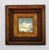 1960s Mid-Century Italian Framed Miniature Silk Prints After Pieter Bruegel - A Pair For Sale - Image 5 of 11