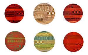 Sir Eduardo Luigi Paolozzi Wedgwood Plates, Variations on a Geometric Theme,