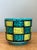 Mid 20th Century Vintage Italian Checkerboard Ceramic Cache Pot For Sale - Image 5 of 12