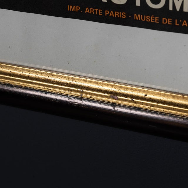 A superb vintage 20th century framed poster by jean ramel, depicting the winning ferrari 625 speeding through the streets...