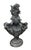 2000 - 2009 Vintage Neoclassical Bronze Cherub Riding Dolphin Shell Basin Fountain For Sale - Image 5 of 12