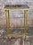 French Directoire Brass Side Table With Black Granite Top For Sale - Image 4 of 7