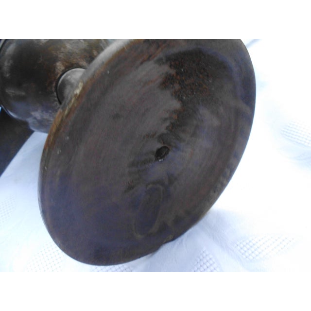 Antique Bird Sculpture in Wood and Metal For Sale - Image 12 of 16