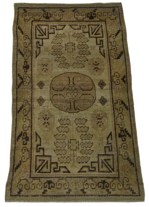 1900s Antique Khotan Samarkand Rug-2'5'' X 4'7''