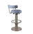 Blue Willis Bar Chair by Porus Studio For Sale - Image 8 of 14