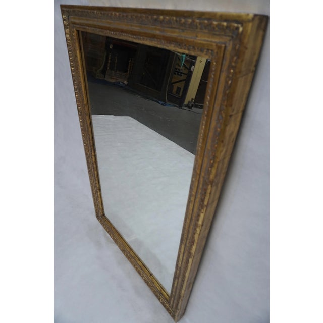 Gold Large Gold Leaf Mirror by Melissa Levinson For Sale - Image 8 of 8