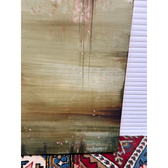Lori Del Mar Abstract Acrylic Artworks, Set of Two For Sale - Image 10 of 12