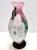 Black Postmodern Pink, Green and White Hand-Blown Scavo Glass Vase, Murano, Italy, 1970s For Sale - Image 8 of 12