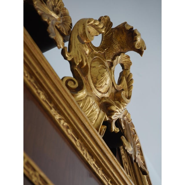 Friedman Brothers Colonial Williamsburg George II Walnut Mirror For Sale - Image 9 of 14