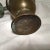 Brass Antique Brass Oil Ship Lamp & Shield - a Set For Sale - Image 8 of 11